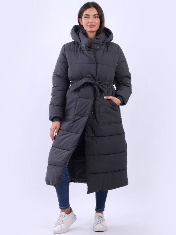 Wholesale Italian Plus Size Hooded Down Puffer Padded Coat